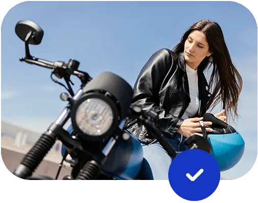 Protección seguro para motos