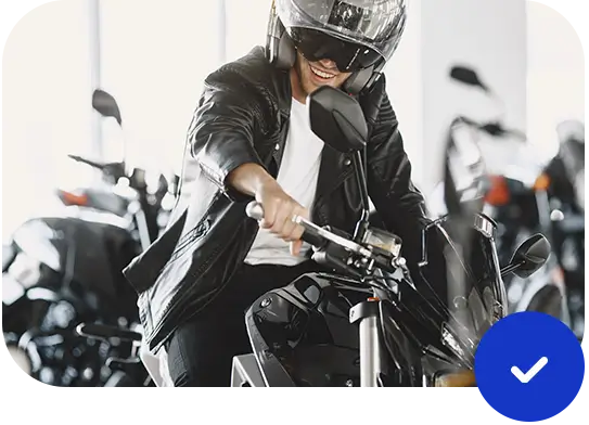 Protección seguro para motos