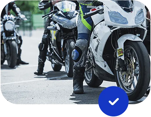 Protección seguro para motos