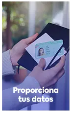Proporciona tus datos personales
